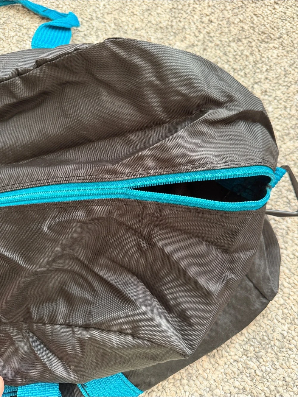 Vintage Nike Black Duffel